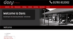 Desktop Screenshot of dansmotorcycles.co.uk